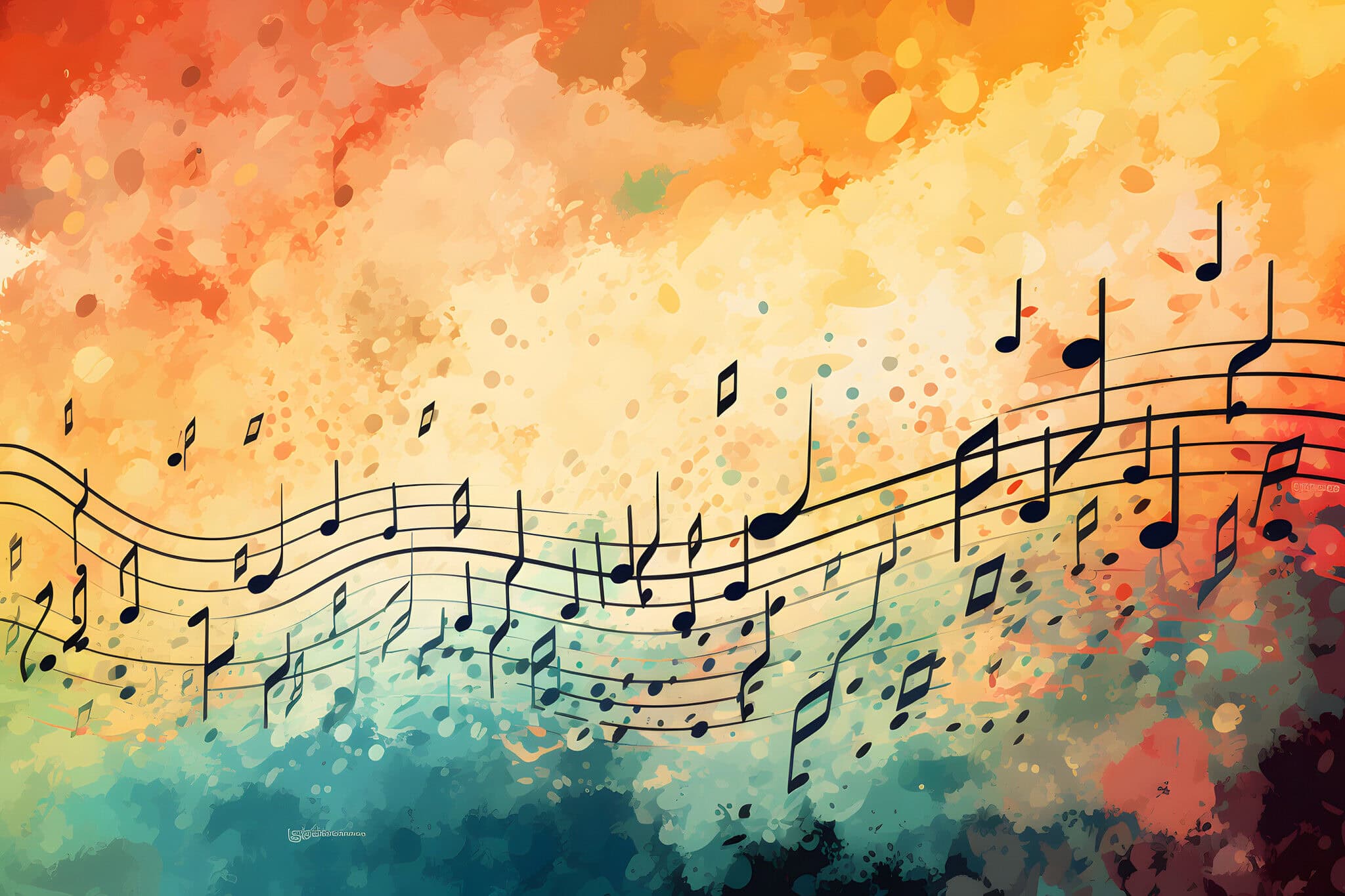 vecteezy multicolored musical abstract background neural network ai 31238767