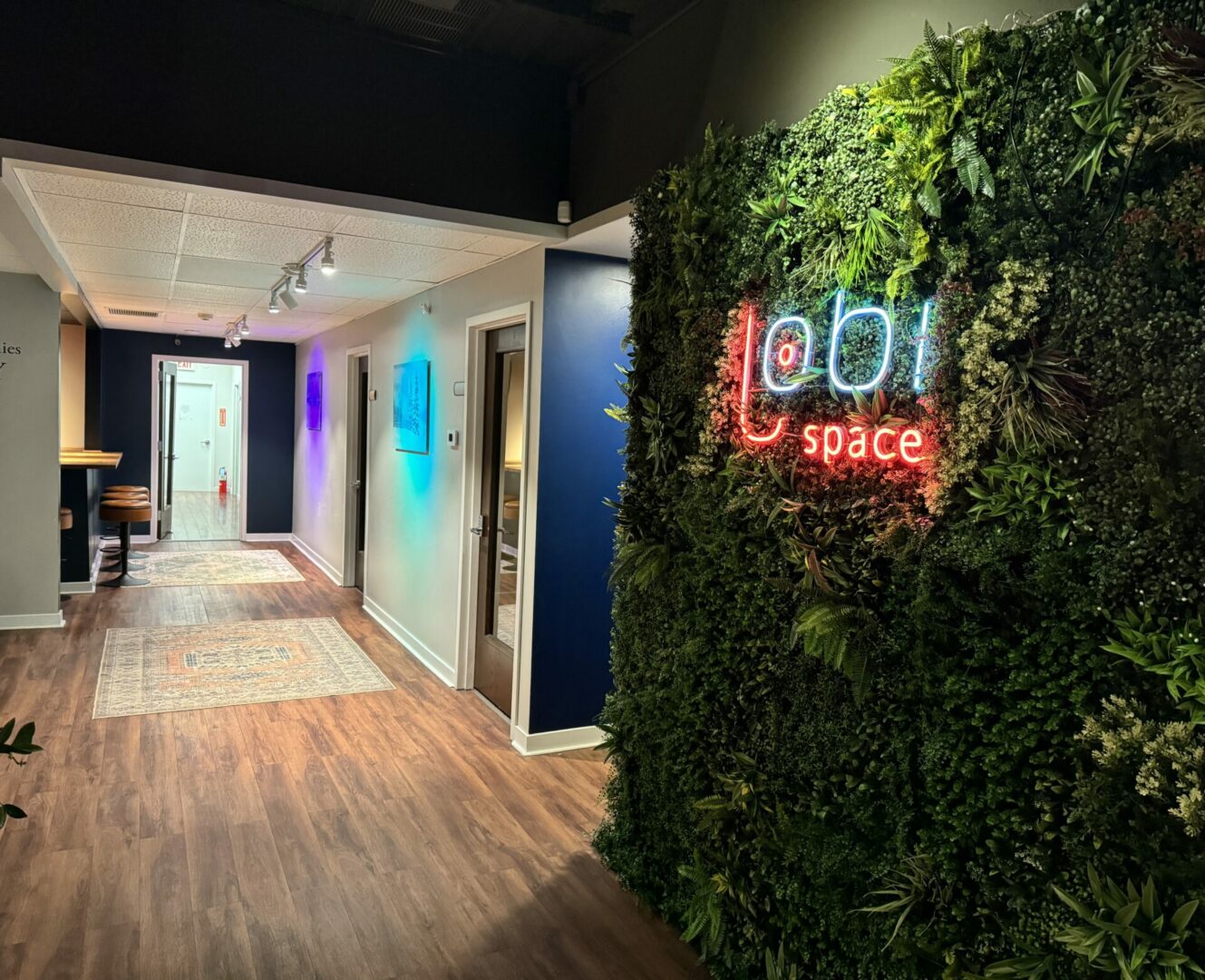 Lobi Space main lobby area