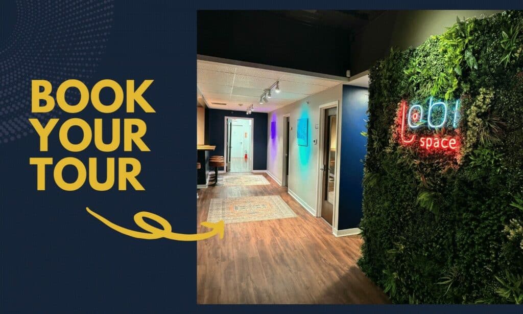 book lobi space tour