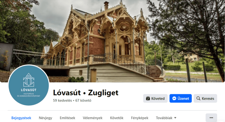Új Facebook-oldal