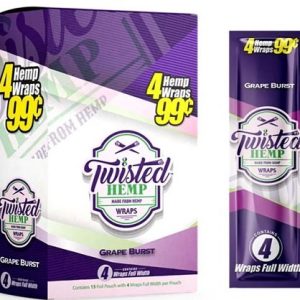 TWISTED HEMP GRAPE BURST