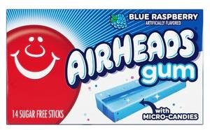 AIRHEAD GUM BLUE RASPBERRY 12CT