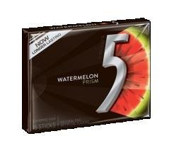 5 GUM WATERMELON PRISM 10CT