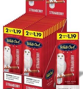 WHITE OWL CIGARELLO STRAWBERRY 2/1.19C 30CT