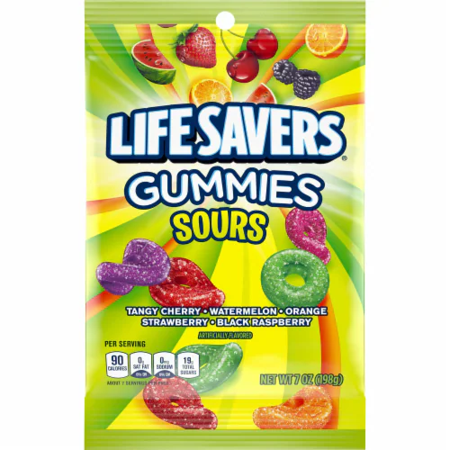 PEG LIFESAVERS GUMMIES SOUR