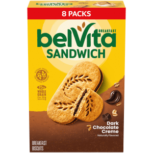 BELVITA BKFST DARK CHOCOLATE 8CT
