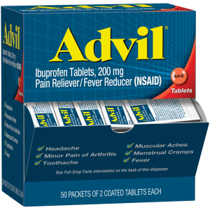 ADVIL 50CT