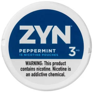 ZYN NIC POUCHES 3MG PEPPERMINT