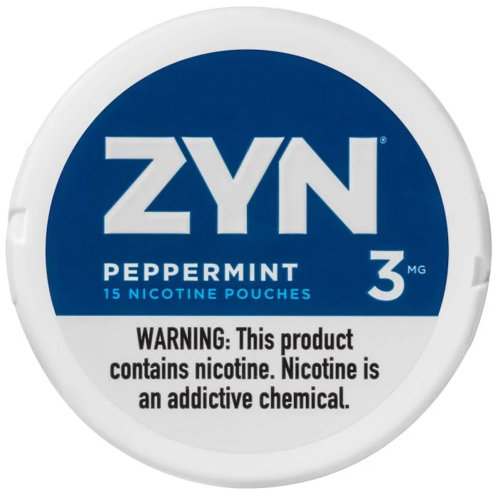 ZYN NIC POUCHES 3MG PEPPERMINT