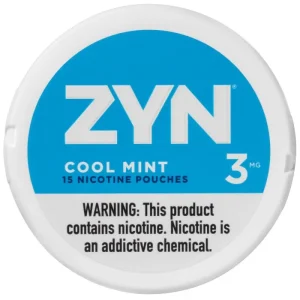 ZYN NIC POUCHES 3MG COOL MINT
