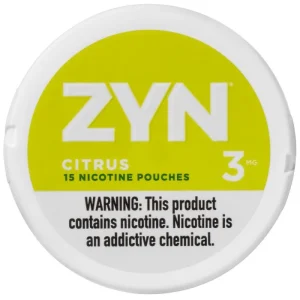 ZYN NIC POUCHES 3MG CITRUS