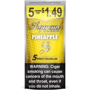 SUPREME CIGARELLO PINEAPPLE  5/1.49 15CT