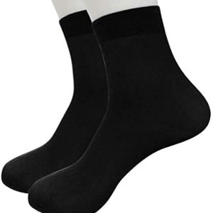 SOCKS SHORT BLACK 12CT