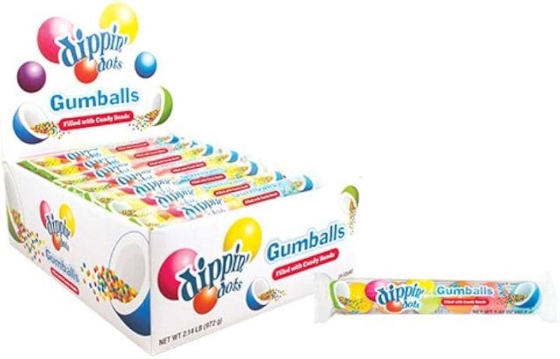 DIPPIN DOTS FILLED GUMBALLS 24CT