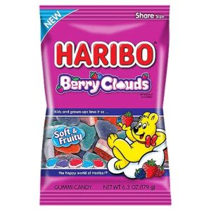 PEG HARIBO BERRY CLOUDS 4.10OZ NEW