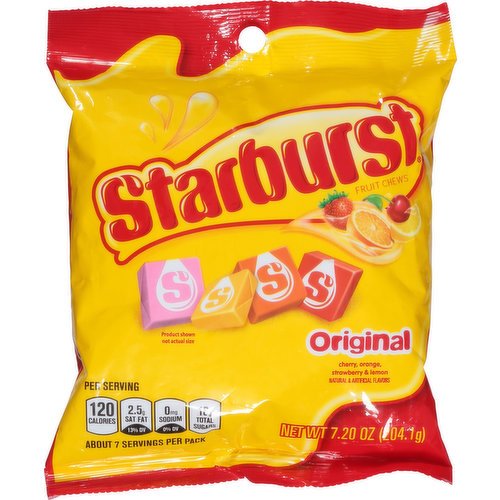 PEG STARBURST GUMMIES ORIGINAL