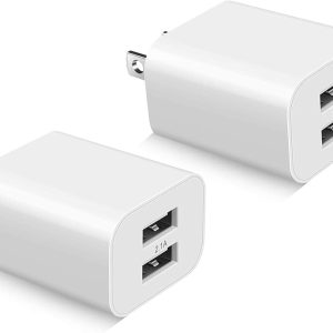 PHONE DUAL HOME CHARGER 50CT