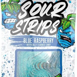 PEG SOUR STRIPS BLUE RASPBERRY