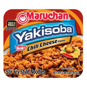 MARUCHAN YAKISOBA CHILI CHEESE 8CT