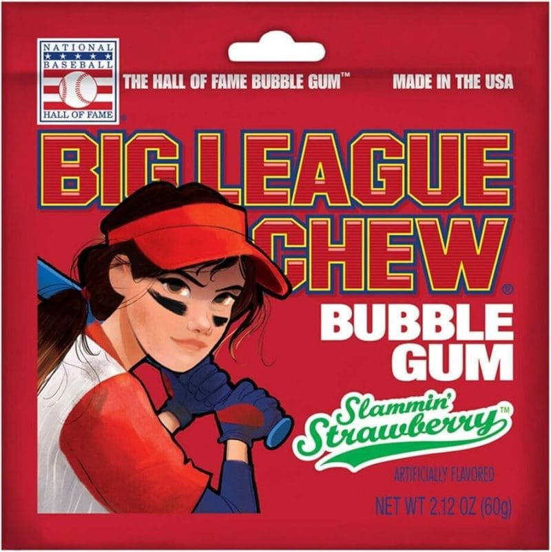 BIG LEAGUE CHEW STRAWBERRY