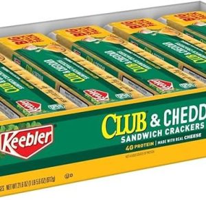 KEEBLER CLUB AND CHEDDAR CRACKERS 12CT