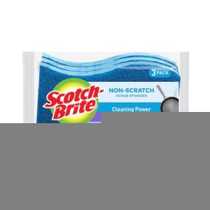SPONGE NON SCATCH 3PK TX
