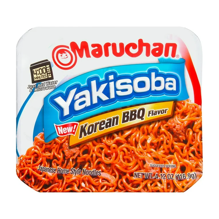 MARUCHAN YAKISOBA KOREAN BBQ 8CT