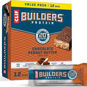 CLIF BAR BUILDERS CHOC PB 12CT