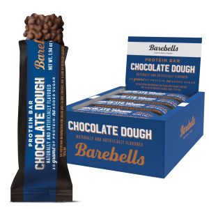 BAREBELLS PROTEIN BAR CHOC DOUGH 12CT
