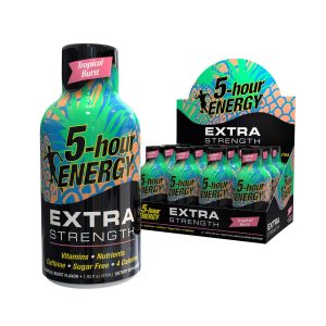 5 HOUR ENERGY EXTRA STRENGHT TROPICAL BURST 12CT