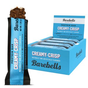 BAREBELLS PROTEIN BAR CREAMY CRISP 12CT