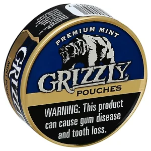 GRIZZLY MINT POUCH 5PK