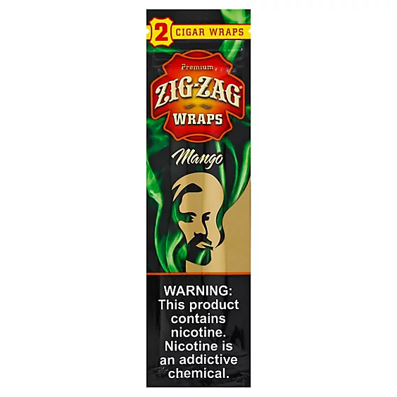 ZIG ZAG WRAP MANGO 25CT