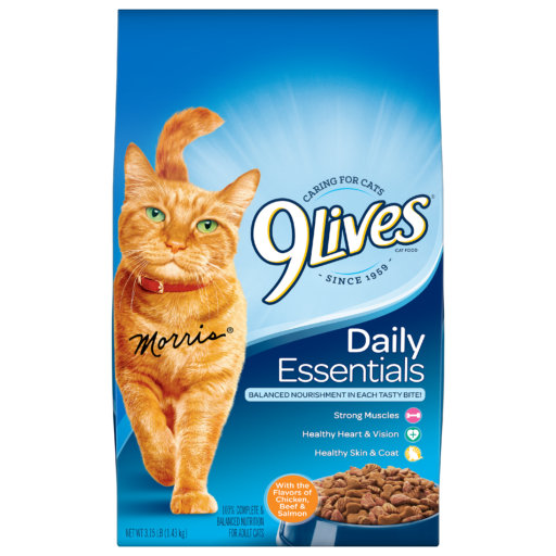 9 LIVES CATFOOD DAILY ESSENTIALS 4CT TX