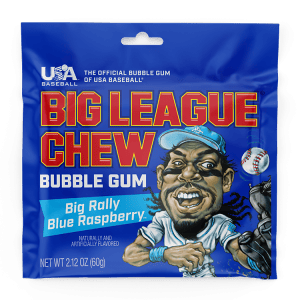 BIG LEAGUE CHEW BLUE RASPBERRY