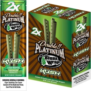 PLATINUM WRAP KUSH 25CT