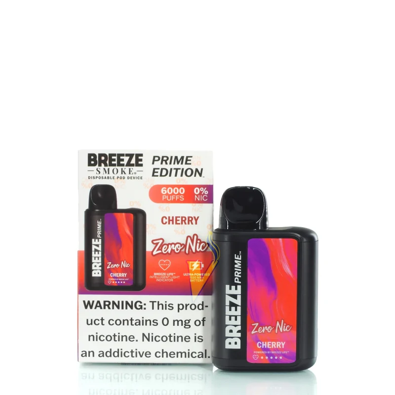 0 NIC BREEZE PRIME 6000 CHERRY 5CT
