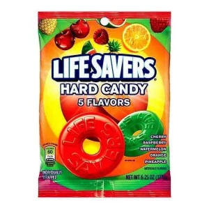 PEG LIFE SAVERS HARD CANDY 5FLAVOR