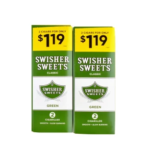 SWISHER GREEN 2PK 1.19 30CT