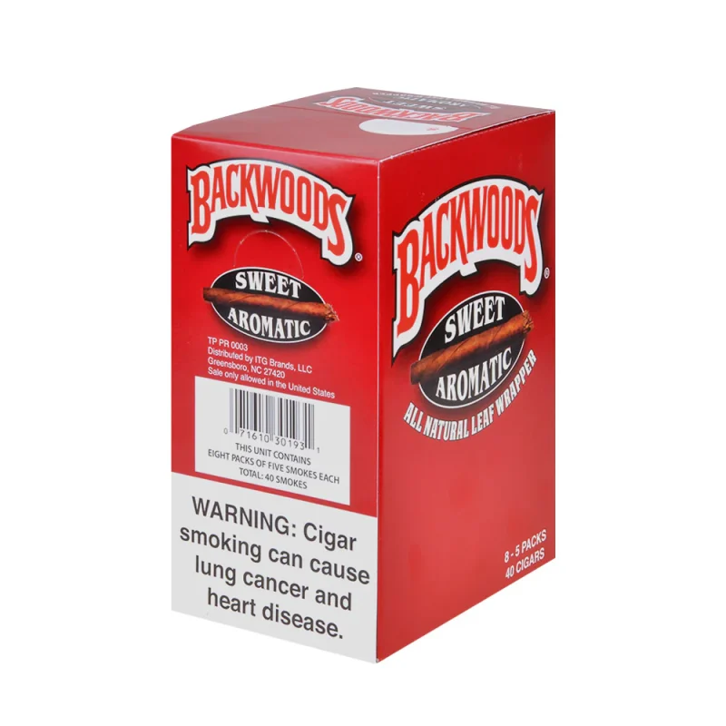 BACKWOOD SWEET 5PK 8CT