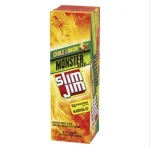 SLIM JIM MONSTER  CHILI LIMON 18CT NEW