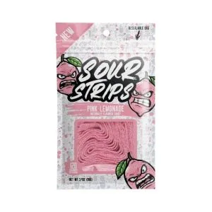 PEG SOUR STRIPS PINK LEMONADE