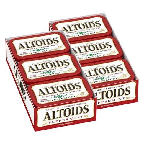 ALTOIDS PEPPERMINT 12CT