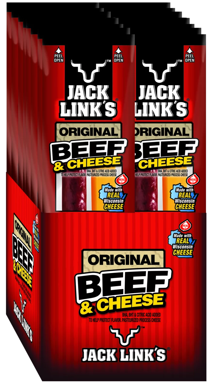 JACK LINK BEEF CHEESE 16CT