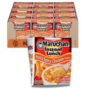 RAMEN CUP SPICY CHICKEN  12CT