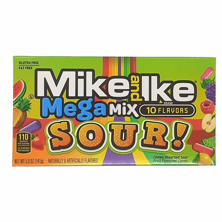 MOVIE BOX MIKE IKE MEGA MIX SOUR 5OZ