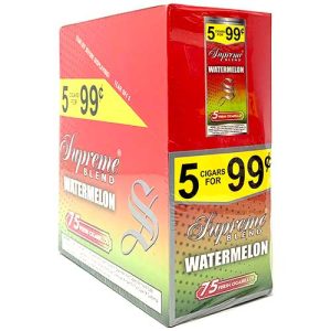 SUPREME CIGARELLO WATERMELON  5/99 15CT