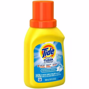 TIDE SIMPLY LIQUID 10OZ SMALL CLEAN AND FRESH TX