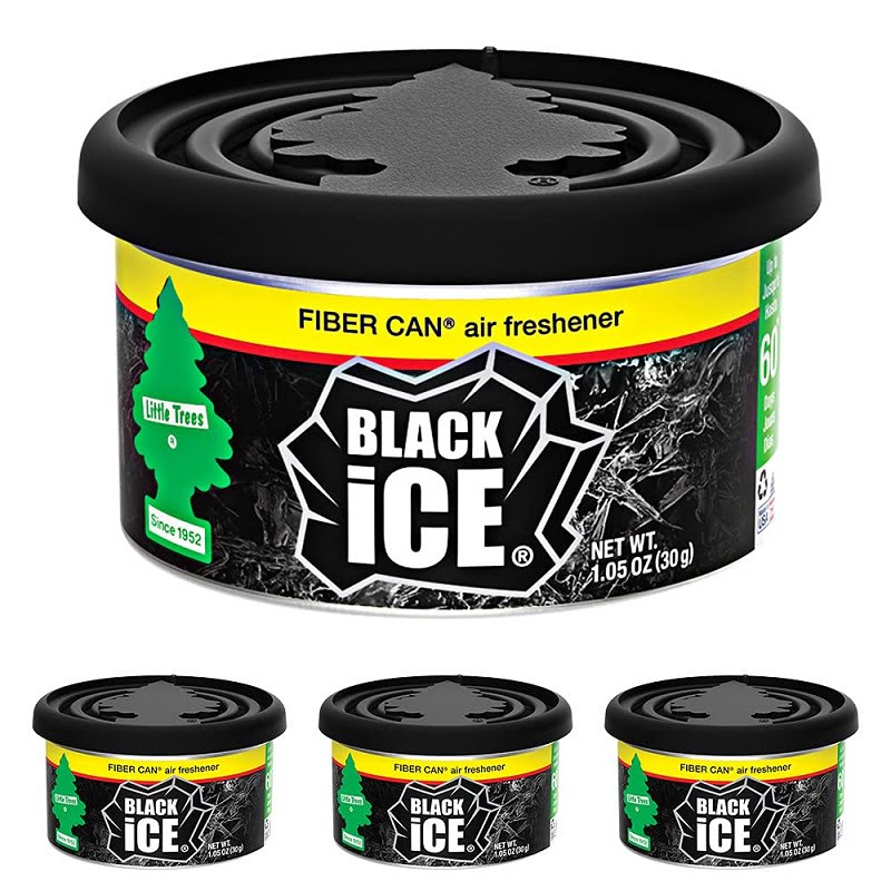 AIR FRESHNER FIBER CAN BL ICE 4CT