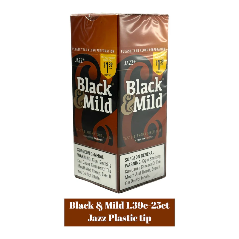 BLACK AND MILD JAZZ PROMO 1.39C 25CT